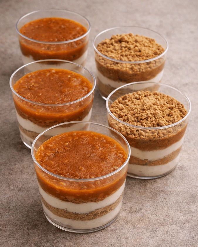 Десерт Облепиха-Ржаной медовик