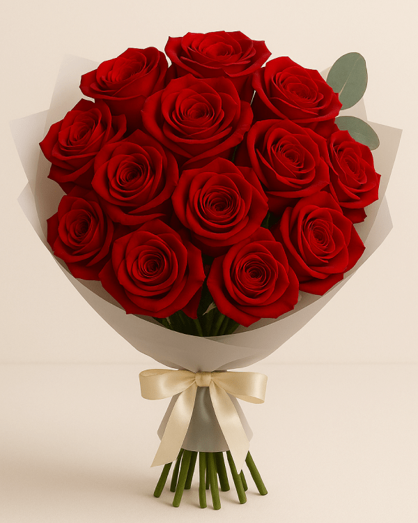 Классика 11 роз (M) — доставка цветов по Полевскому